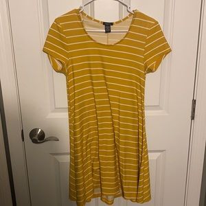 Yellow and white stripes size small from Rue 21